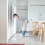 床の掃除